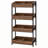 4-Tier Retail Display Rack with Hooks