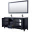 Ensemble de meuble-lavabo double 72 "avec miroir Daria-97900769-97900764-97900762