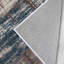 Tapis gris / bleu foncé en polyester tissé à la machine Conlee-1906644543