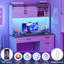 Bureau de direction Farmhouse avec huche et 4 tiroirs-777902916