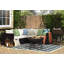 Kerr Hooked Navy/Beige Indoor/Outdoor Rug-22670512