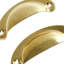 2Pcs Shell Cup Furniture Handles-121087435