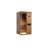 Mini One-Person Mahogany Sauna Room