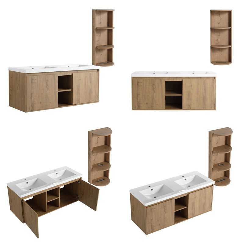 Wall-Mounted Bathroom Vanity