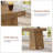 55.9" Executive Desk, Modern Home Office Desk With Power Outlets And Storage Cabinet, Small Conference Table, Oak-676129609