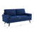 Falco 70" Velvet Square Arm Sofa-124510423