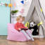 Kids Natalia Fleece Armchair Bean Bag-1799971921
