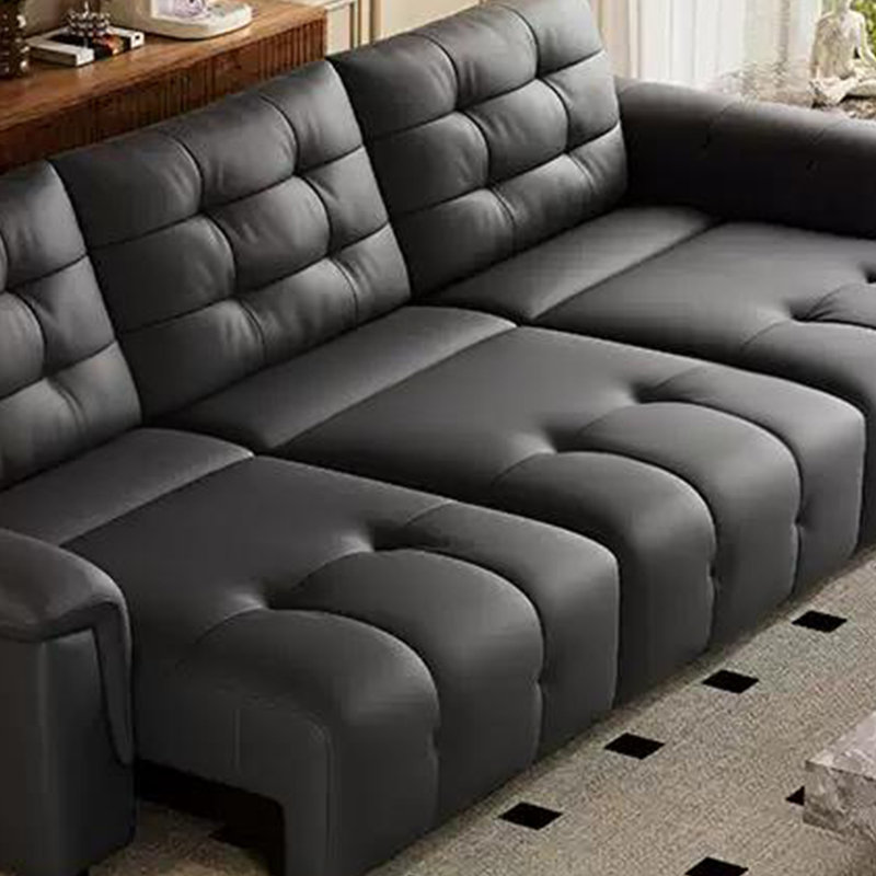 Canapé électrique léger et luxueux, H 37,79 po x l 124,01 po x P 43,3 po, 3