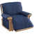 100 % polyester bleu marine