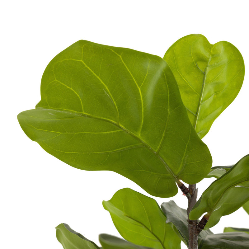 Faux Fiddle Leaf Tree-Faux Fiddle Leaf Tree-9', 83" H x 43.5" W x 35.5" D