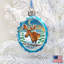 Keepsake 3'' Handmade Glass Photo Ornament