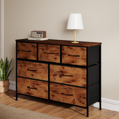 100 cm W Chest of 7 Drawers