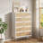 4 Pieces Rattan Boho Bedroom Set-2106029844