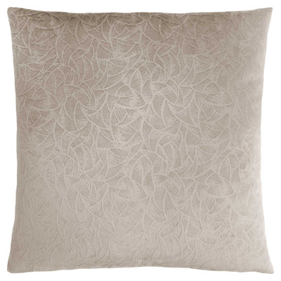 Coussin 100% coton à fermeture à glissière