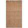 Gare Natural Fiber Hand Woven Jute Solid Color Rug