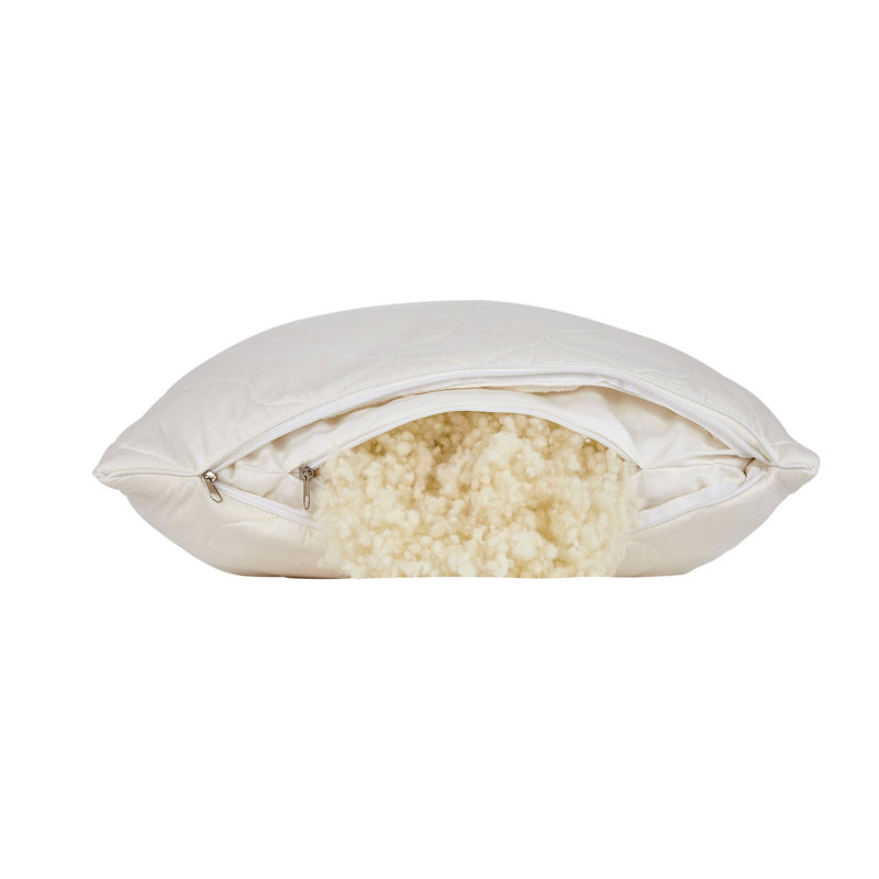 Zimmerman Wool Medium Pillow, Standard