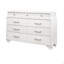 Commode civic blanc