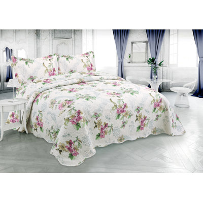 Ensemble de courtepointe 3 pièces Marina Soft Home Marina de Pinsonic Bedding