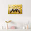 Yellow Crested Cranes Canvas Animals Print by Oliver Gal-1380586895-1380586931