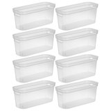 Sterilite Storage Bin - Set of 8