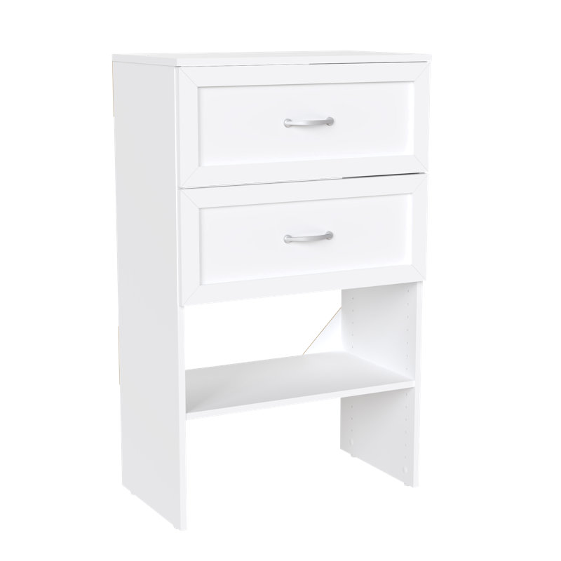 SuiteSymphony 2-Drawer Base Unit, Pure White