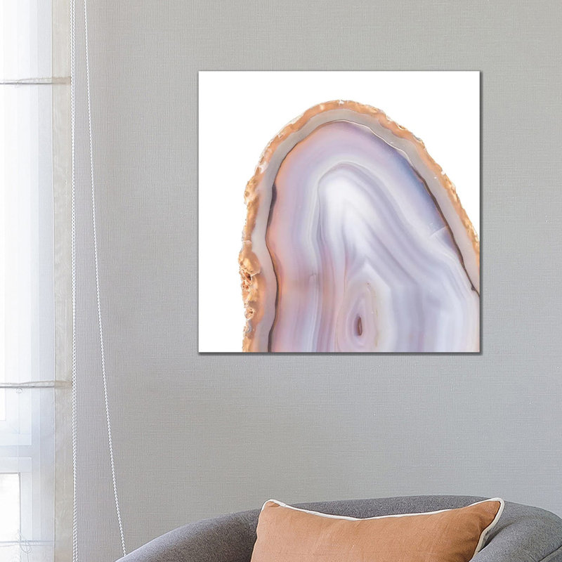 Rose Quartz by 5by5collective - Wrapped Canvas Print, 66.04 cm H x 66.04 cm W x 1.91 cm D