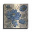 Printemps dentelle florale IV bleu foncé par Silvia Vassileva-1459517046