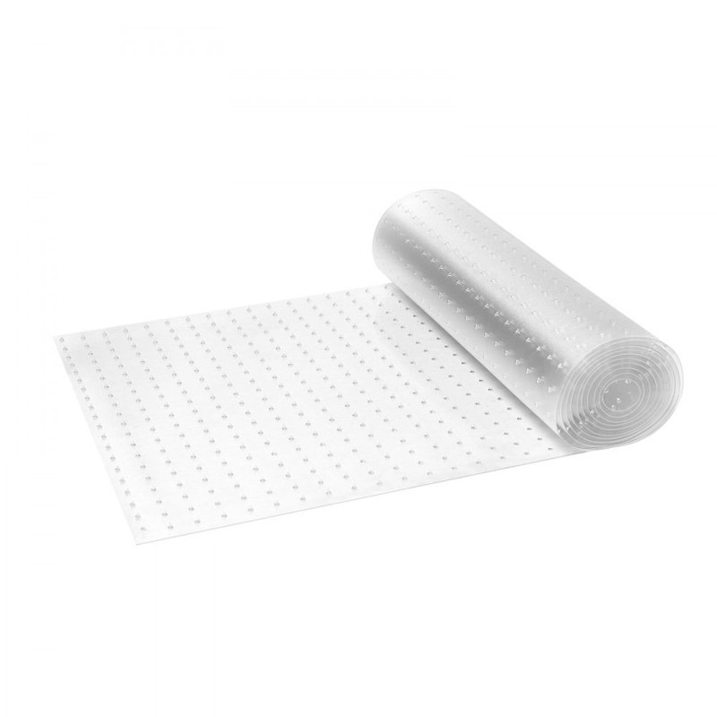 Protecteur de tapis pour animaux de compagnie, protecteur de tapis anti-rayures en PVC pour porte 24 po x 12 pi, tapis antidérapant anti-rayures pour chat, butoir anti-rayures en plastique facile à couper, tapis anti-rayures pour chat