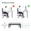 Bazile Metal Monitor Stand-1023572286