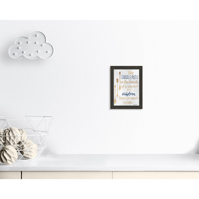 Impression sur papier pour enfants, H 14 po x l 10 po x P 0,6 po, Encadré plat à grain de bois noir