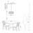 Alperton 4-Light 20.2" Chrome Unique / Statement Drum Chandelier