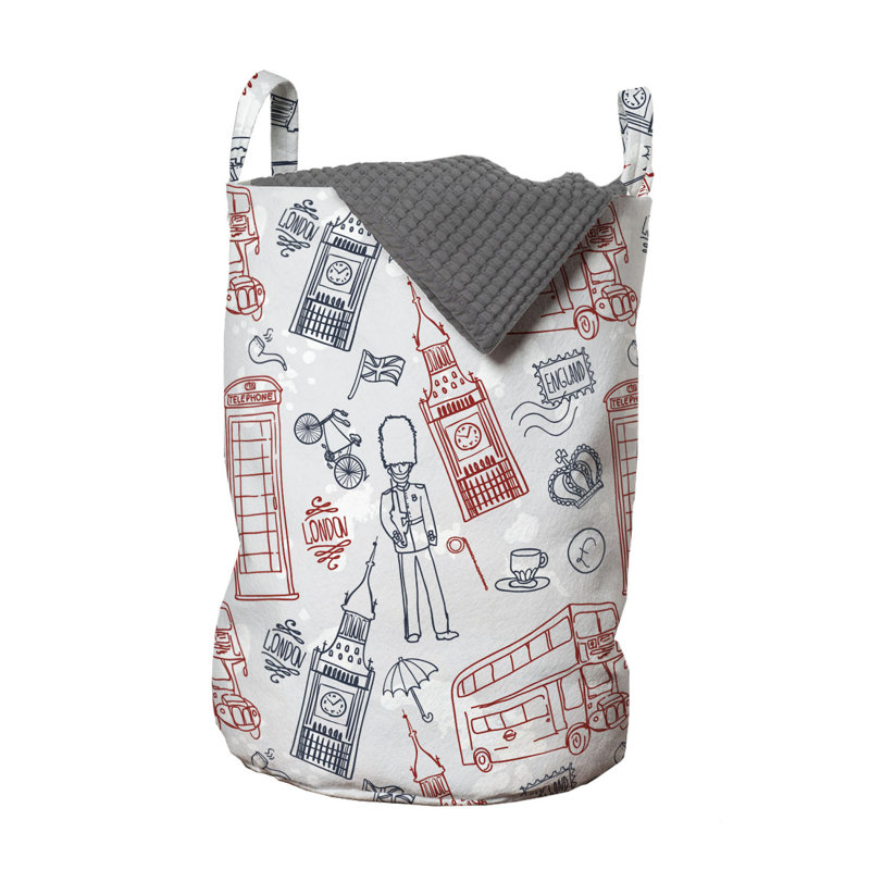 Fabric Laundry Bag with Handles
