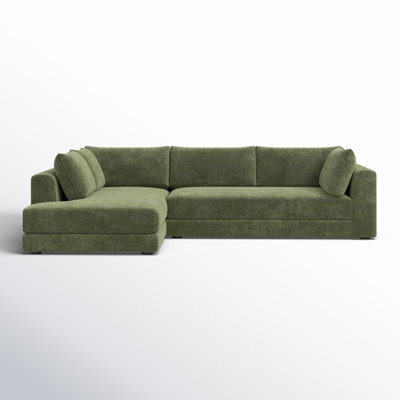 Marcel Velvet Sofa and Chaise