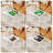 Wooden Kids Table and Chair Set with Storage Drawers-861036603