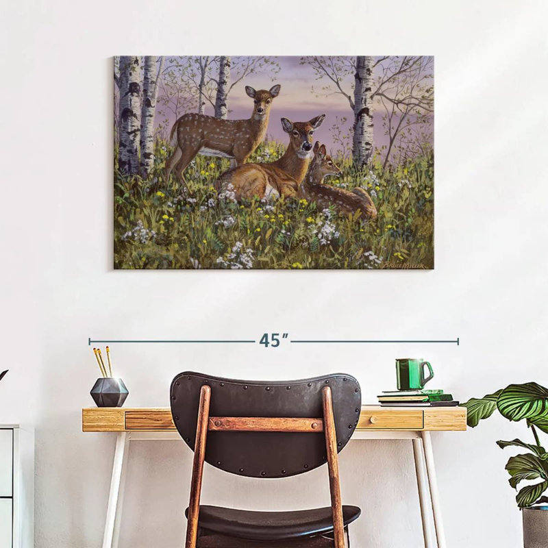 Brampt Spring Twins, 26" H x 39" W