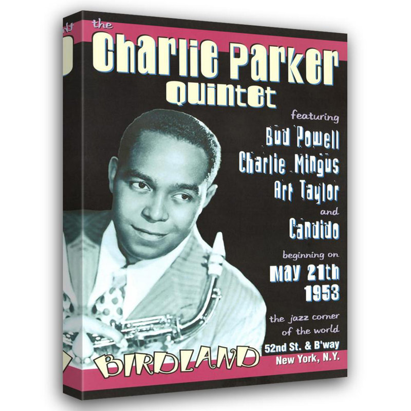 Charlie Parker, 1953 IMA-U372, H 24 po x l 16 po