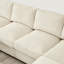 Canapé modulaire à assise profonde avec repose-pieds-1592966943