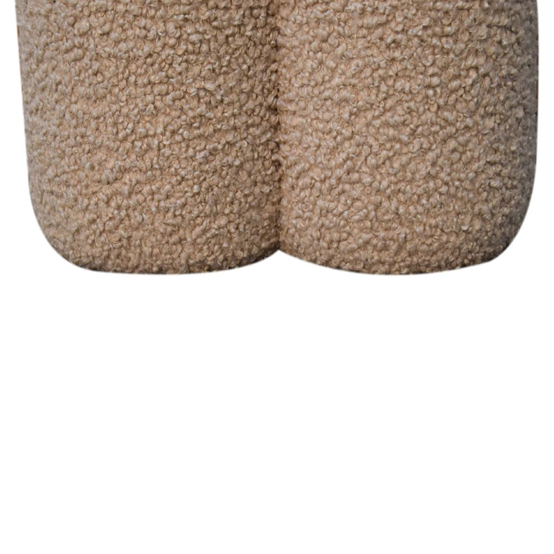 Bjarki 42cm Wide Novelty Solid Colour Footstool Ottoman