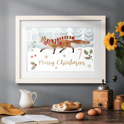 Woodland Christmas Collection A, reproduction encadrée sur papier