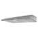 Streamline 36 In. T-10513-1-DL Belluno Ductless Undermount 80 CFM Range Hood In Brushed Stainless Steel With Mesh Filters, Push Button Control, LED Light