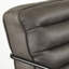Fauteuil en cuir végétalien de 64 cm de large-1518165621