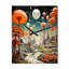 Jerion - Horloge murale abstraite Mid-Century-824813321