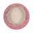 4" Glass Crackled Candle - Contemporary Glam 11oz Pink Santal Vanilla Scented Decorative Candle - Trendy Home Decor - Easy Candle Gift Idea.