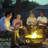 Collegiate Series 16" H x 30" W Steel Outdoor Fire Pit with Lid-13242226