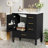 Catina 30" Bathroom Vanity Cabinet with Ceramic Sink & Multi-Drawer Storage-1579394203
