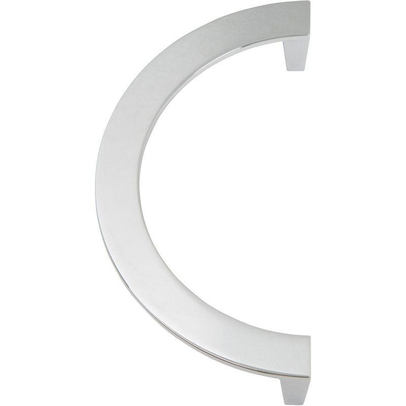 Roundabout 3" Center to Center Drop handle, Polished Chrome, 5 1/16"