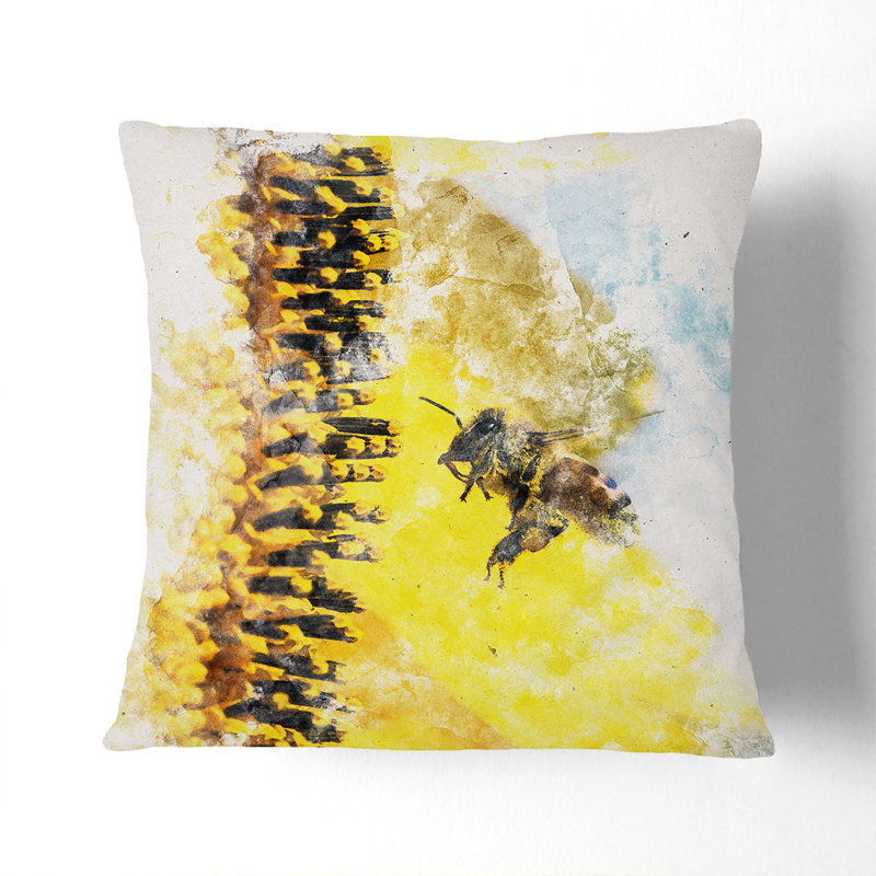 Square Cushion, 40cm H x 40cm W x 15cm D
