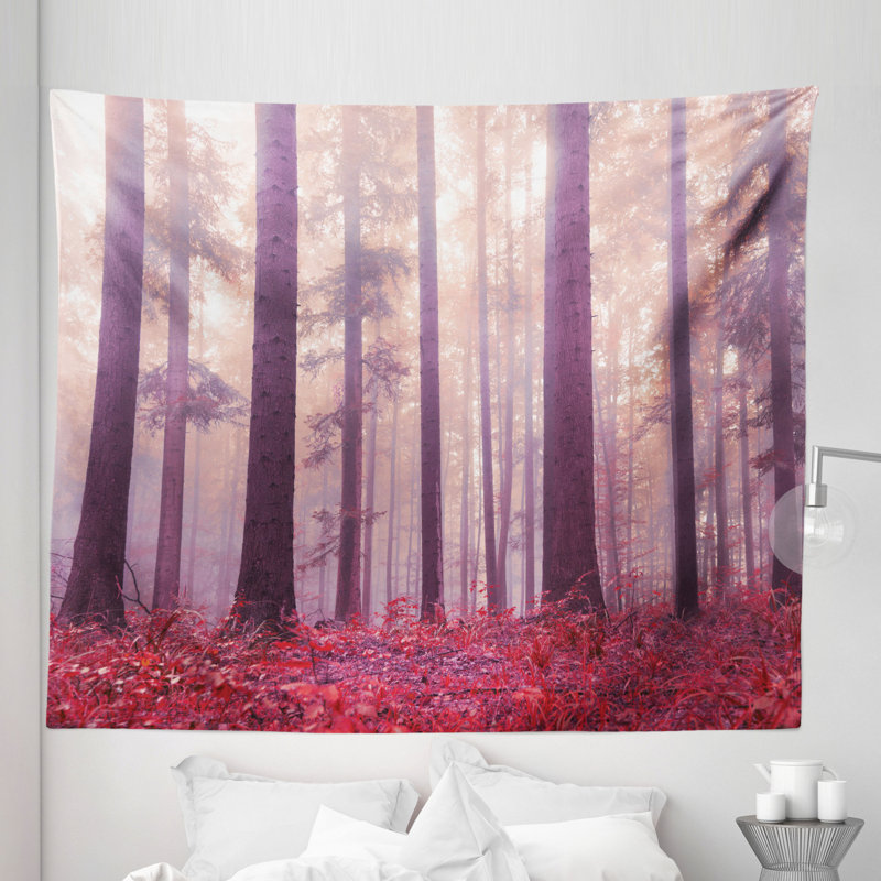 Microfiber Wall Hanging, 264.16cm H x 223.52cm W
