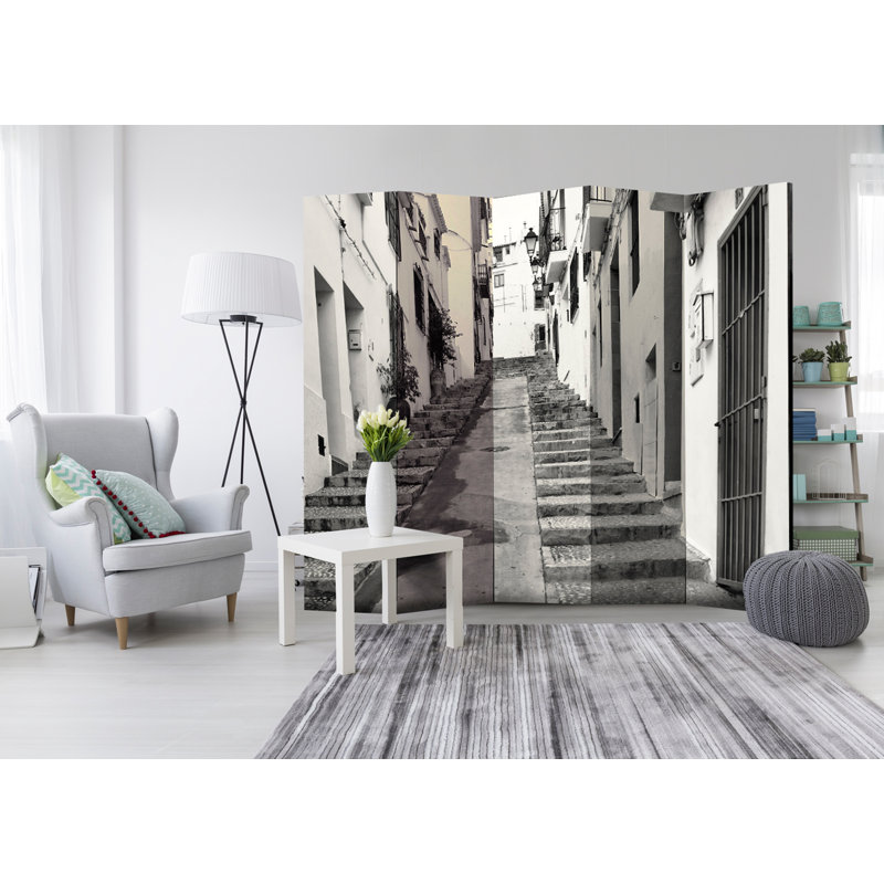 225cm W x 172cm H 5 - Panel  One Sided Room Divider Folding Room Divider