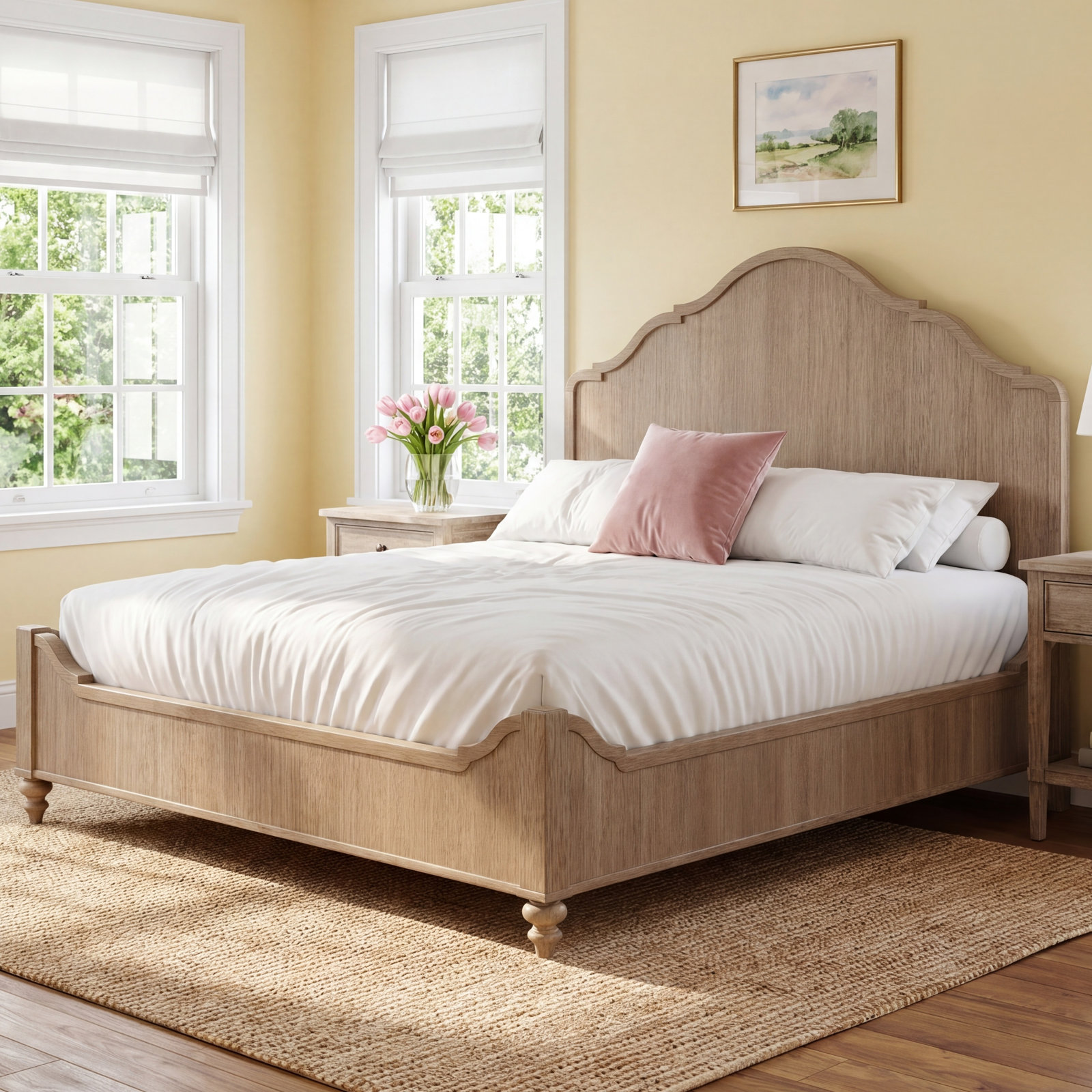 Dana Heights Panel Bed, Queen